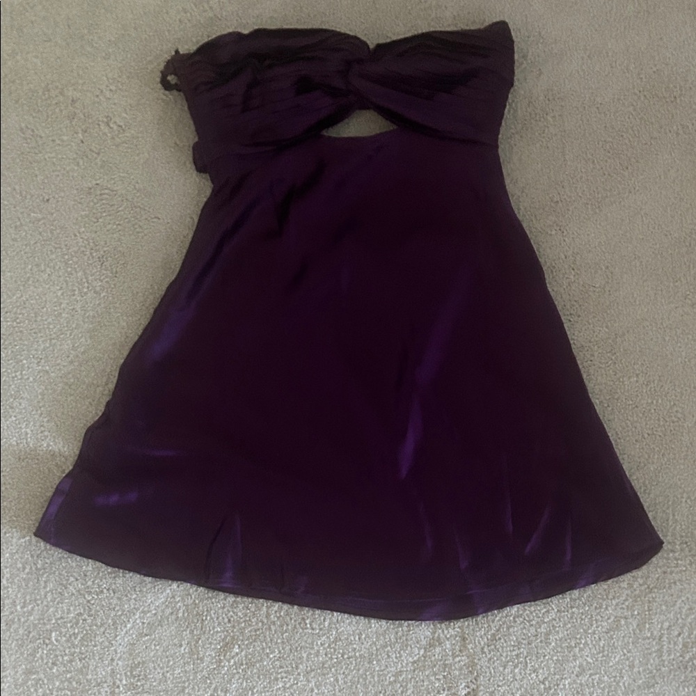 Lulu's Purple Mini Dress